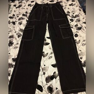 Fashion Nova Dark Cargo Pants